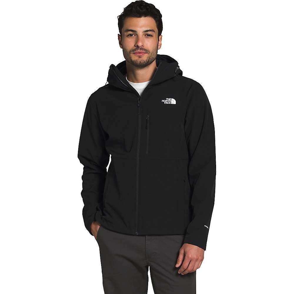 The North Face Apex Bionic Hoodie Mens Medium Black Softshell Jacket NF0A2TB9